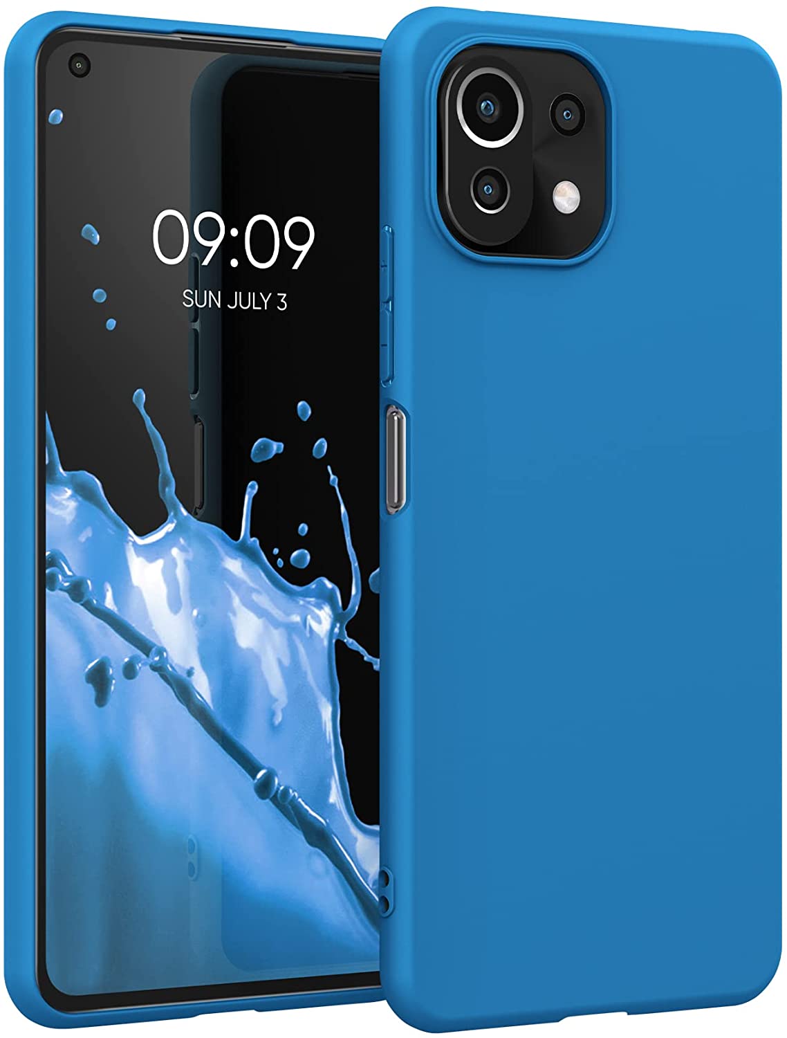 KW Xiaomi Mi 11 Lite / Mi 11 Lite 5G Θήκη Σιλικόνης TPU - Blue Reef - 54726.228