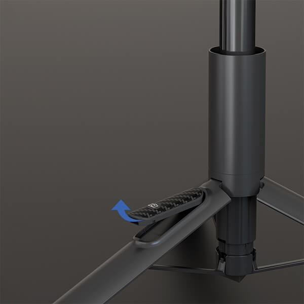 Araree Selfie Stick PodPro Τρίποδο με Τηλεχειριστήριο Bluetooth - Black