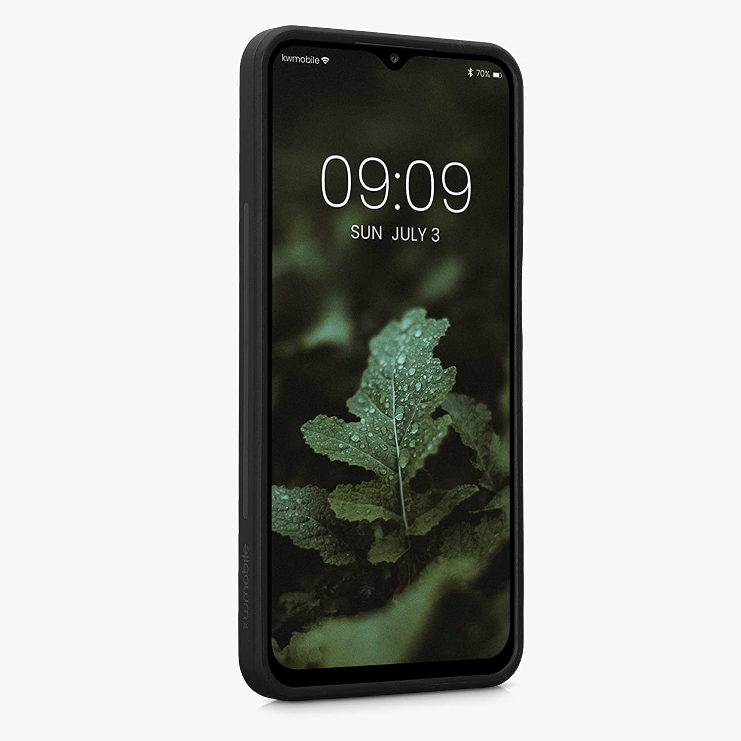 KW Samsung Galaxy A23 5G Θήκη από Φυσικό Ξύλο - Dark Brown - 57994.18