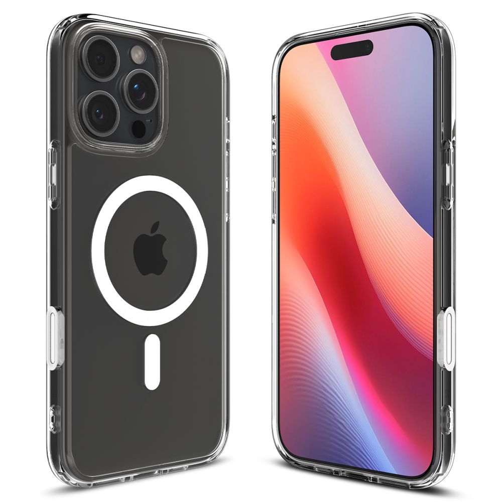 Spigen iPhone 16 Pro Max Ultra Hybrid T Mag Σκληρή Θήκη με Πλαίσιο Σιλικόνης με MagSafe - White