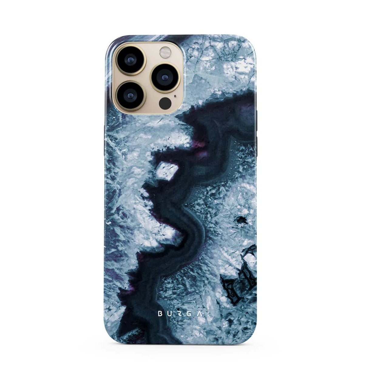 Burga iPhone 14 Pro Max Fashion Tough Σκληρή Θήκη - Frozen Lake