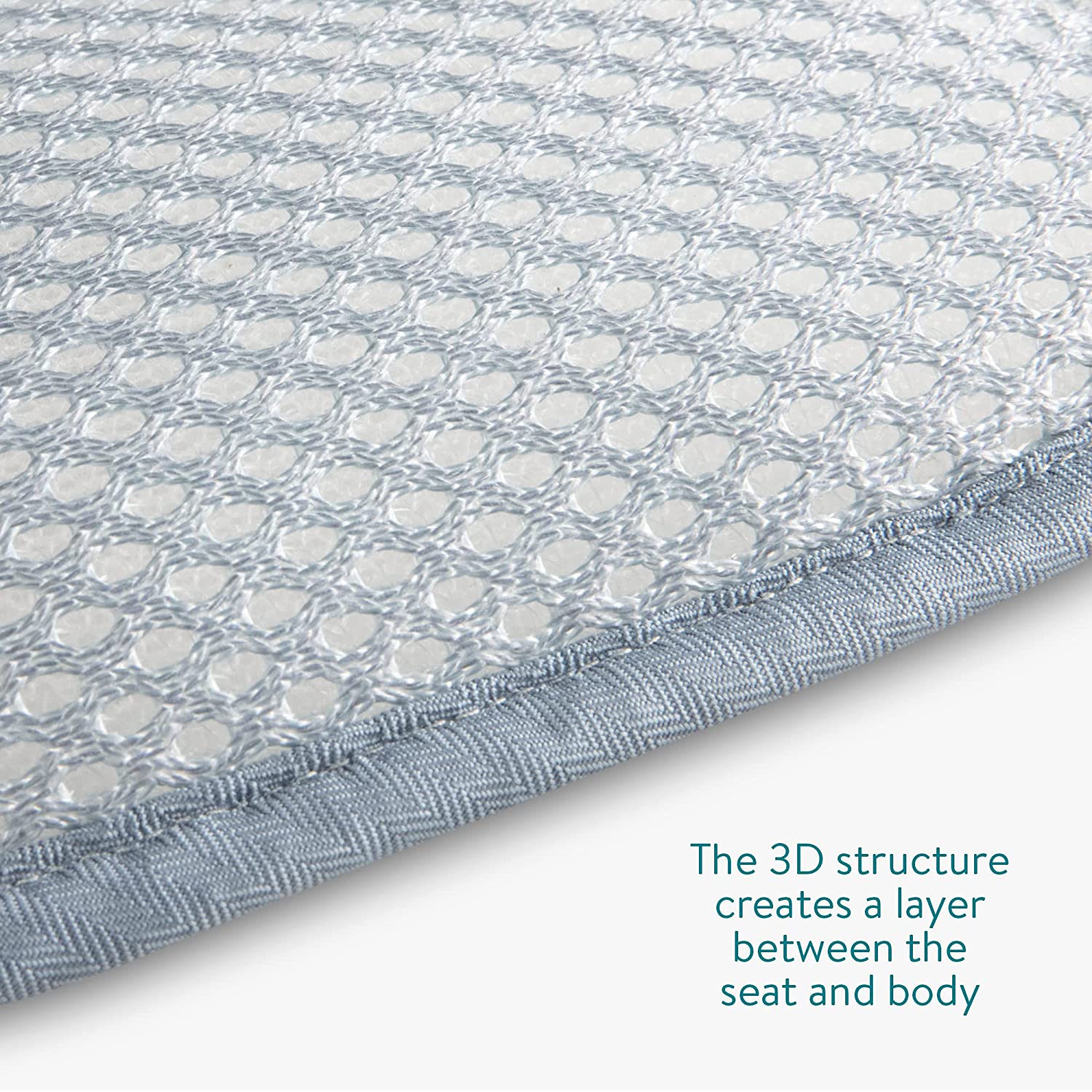 Navaris Καλοκαιρινό Παιδικό Κάλυμμα Καθίσματος - Grey / Light Blue - 54278.02