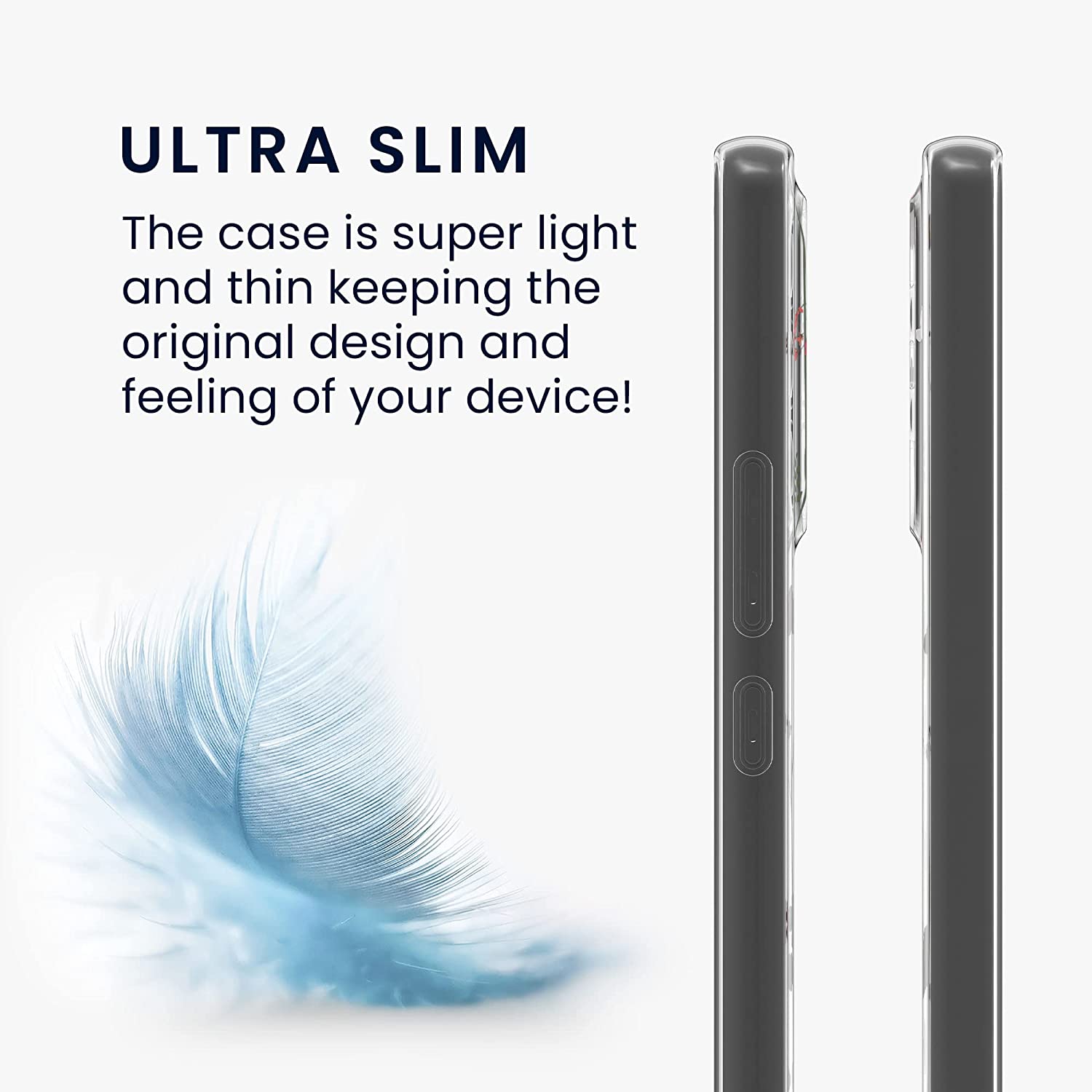 KW Samsung Galaxy A53 5G Θήκη Σιλικόνης TPU Design Wildflower Vines - Multicolor - Διάφανη - 58384.03