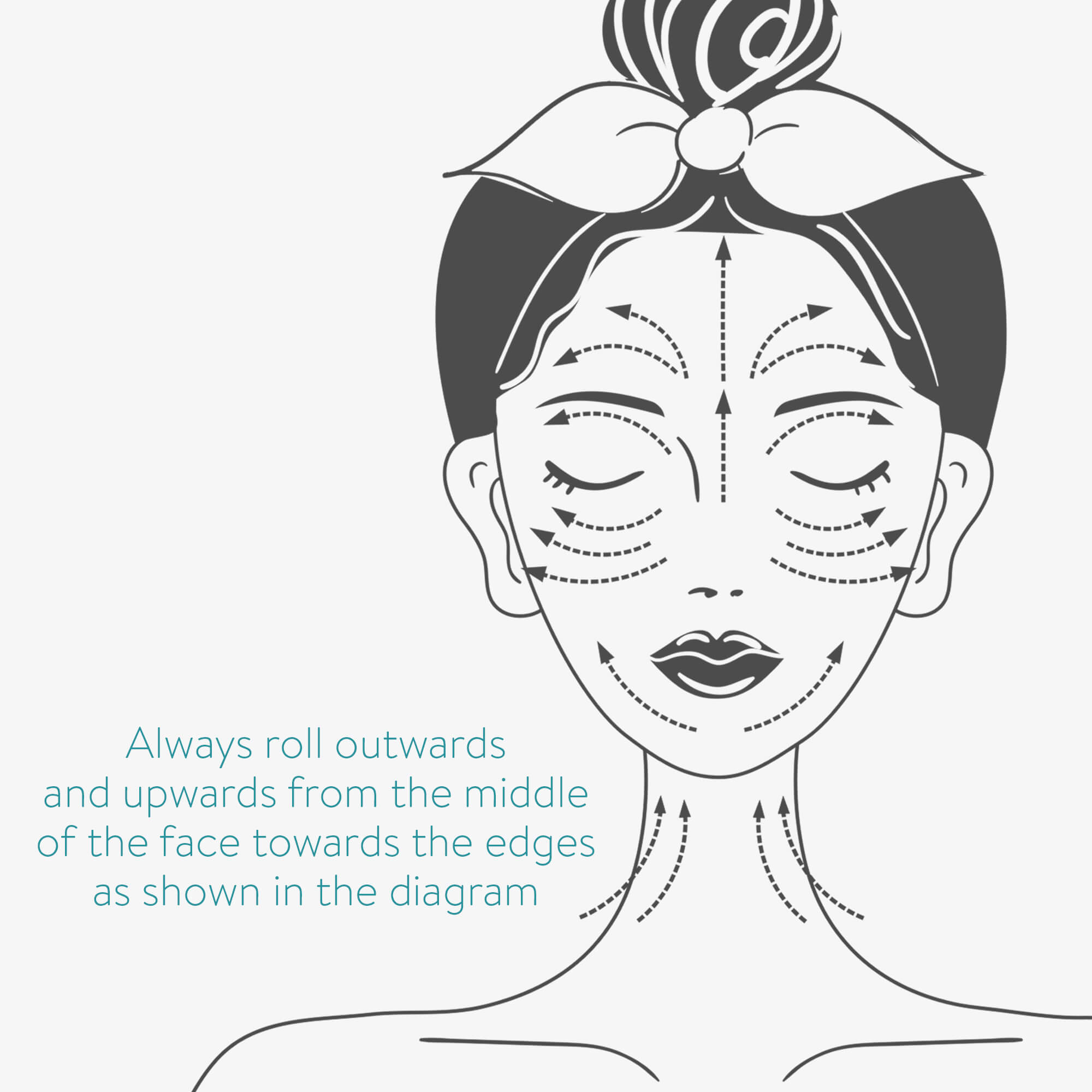 Navaris Face Roller Τρισδιάστατος Κύλινδρος για Μασάζ Προσώπου - Rose Quartz - 56132.31