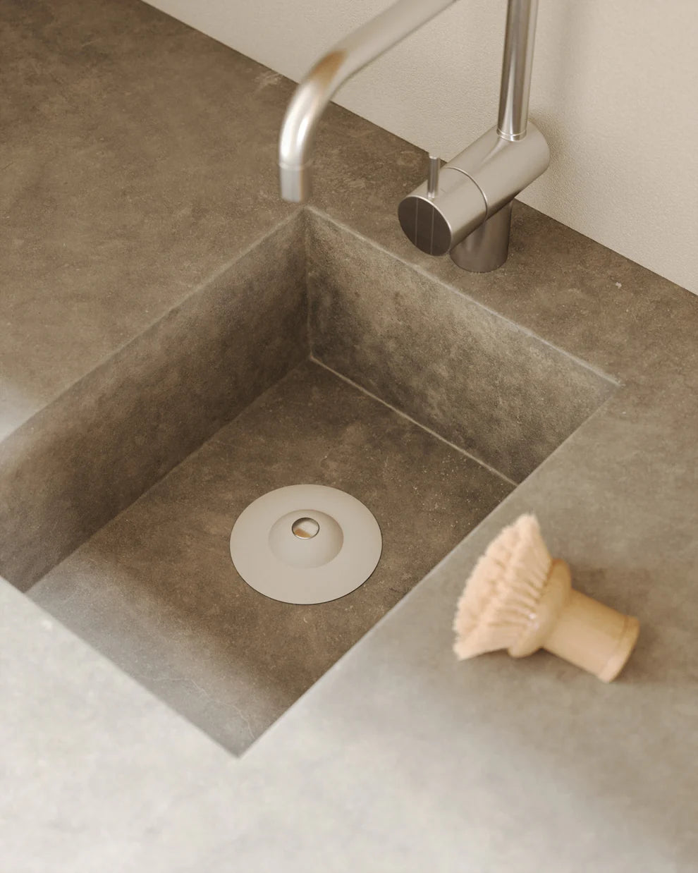 Umbra Flex Τάπα / Φίλτρο Νεροχύτη Σιλικόνης - White