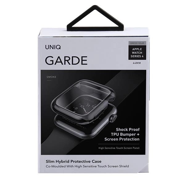 Uniq Θήκη Apple Watch 4 / 5 / 6 / SE / SE 2 44 mm Garde Hybrid 360 - Smoked Grey
