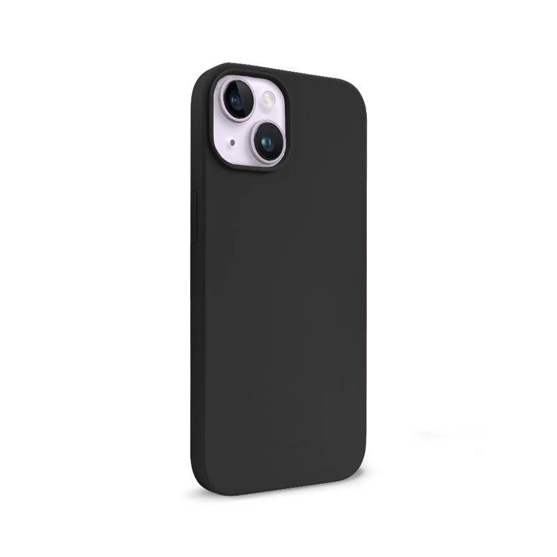 Crong iPhone 13 / iPhone 14 Color Cover Θήκη Σιλικόνης - Black