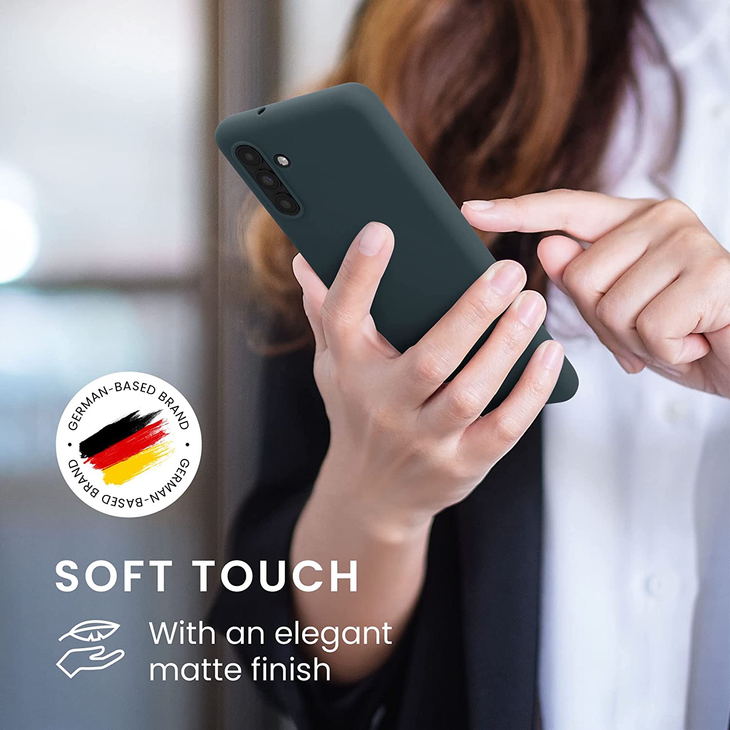 KW Samsung Galaxy A13 5G Θήκη Σιλικόνης TPU - Dark Slate - 58919.202