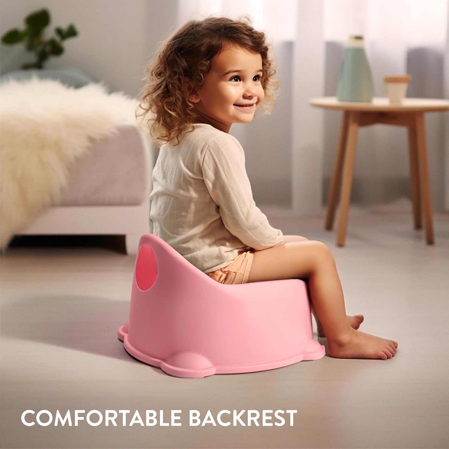 Navaris Γιογιό Εκμάθησης με Καπάκι και Αφαιρούμενο Εσωτερικό Ένθετο - Pink - 60990.08