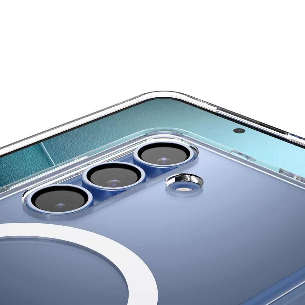 Spigen Samsung Galaxy S25 Plus - Ultra Hybrid Mag - Σκληρή Θήκη με Πλαίσιο Σιλικόνης Και MagSafe - Clear / White