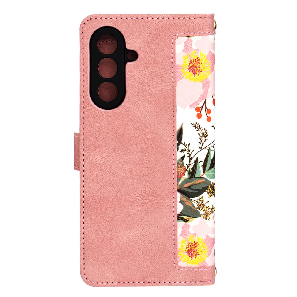 Techsuit Samsung Galaxy A56 5G - FlipCraft - Θήκη Πορτοφόλι από Δερματίνη - Sweetheart Pink