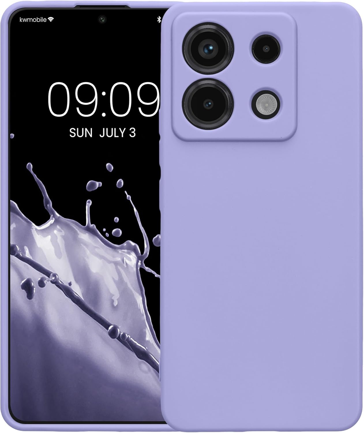 KW Xiaomi Redmi Note 13 Pro 5G / Poco X6 5G Θήκη Σιλικόνης TPU - Lavender