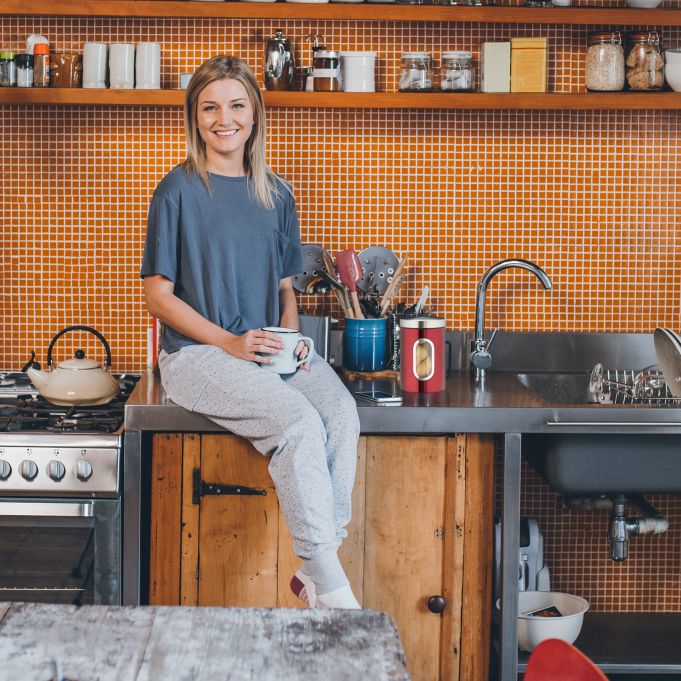 Relaxdays Βάζo Αποθήκευσης με Παράθυρο Προβολής - 1400 ml - Grey / Silver - 4052025922955