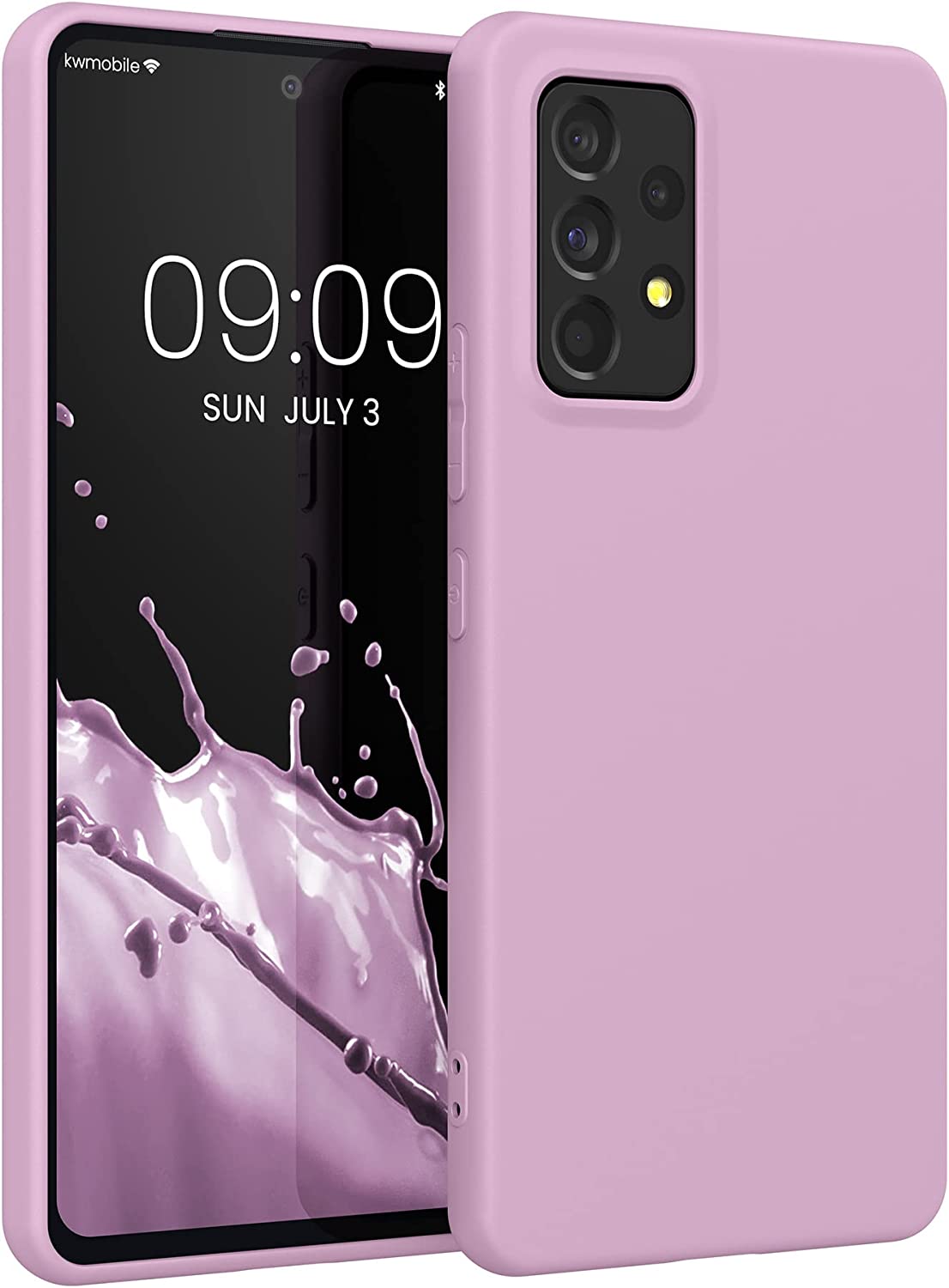 KW Samsung Galaxy A53 5G Θήκη Σιλικόνης TPU - Matte Dusky Pink - 57808.52