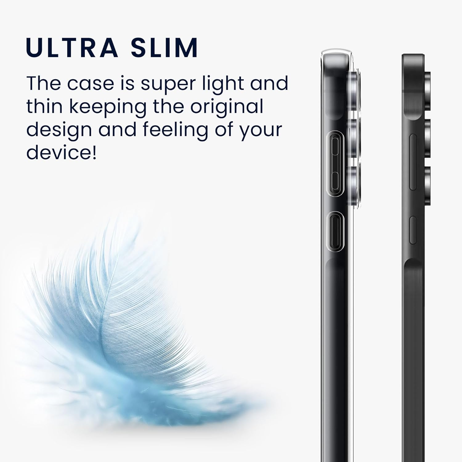 KW Samsung Galaxy A15 4G / A15 5G Θήκη Σιλικόνης Crystal TPU - Διάφανη