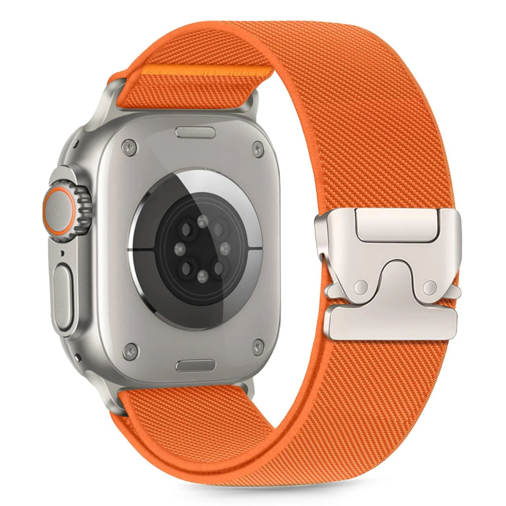 Tech-Protect Λουράκι Apple Watch 8/9/10/11 - SE (1/2/3) - Ultra (1/2/3) – 44/45/46/49mm Nylon Clasp - Orange