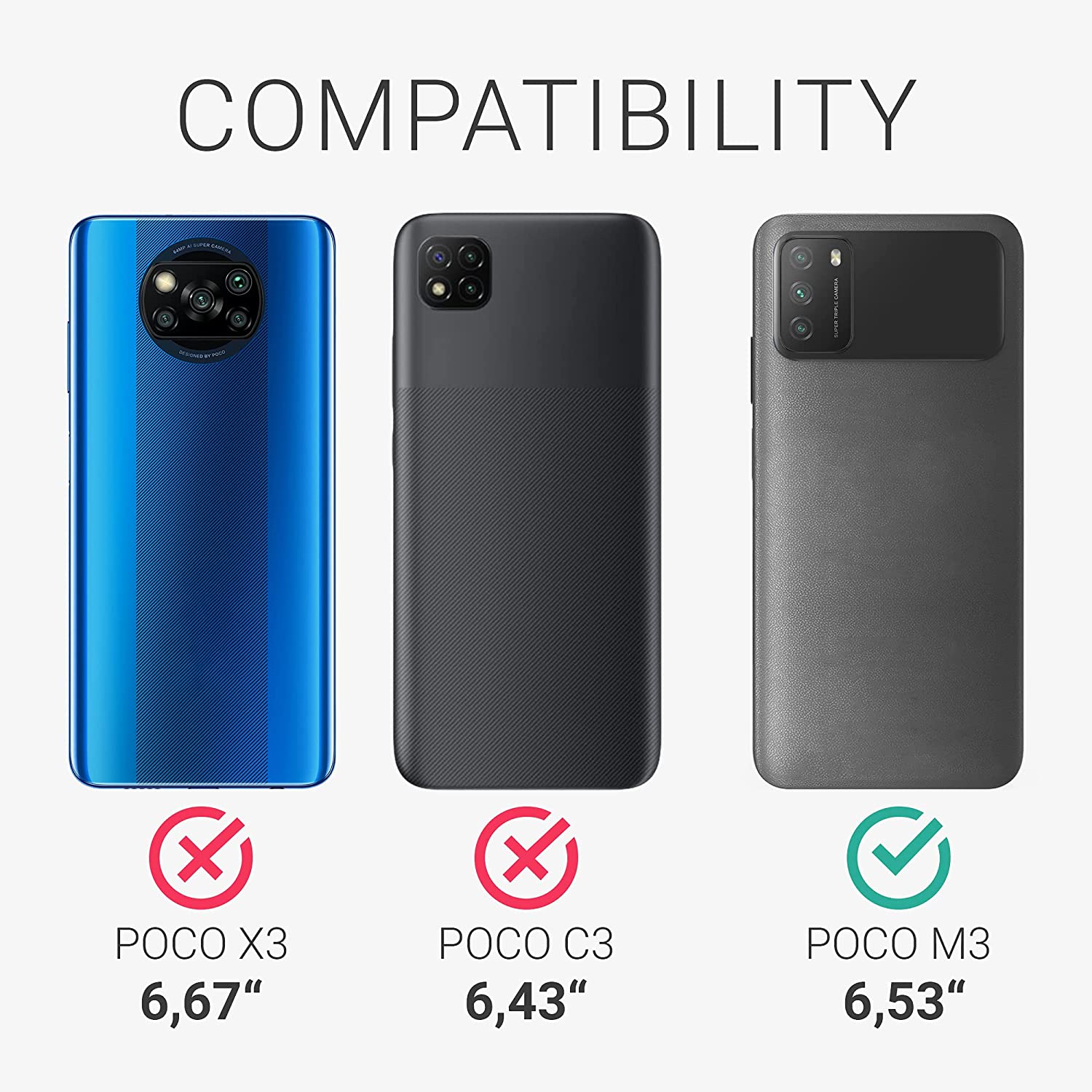 KW Xiaomi Poco M3 Θήκη Σιλικόνης TPU - Rose Tan - 53971.193