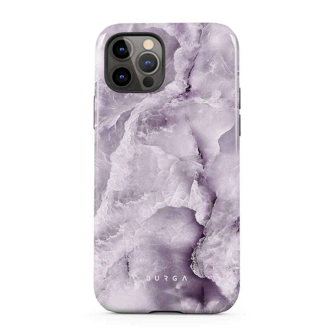 Burga iPhone 12 Pro Max Fashion Tough Σκληρή Θήκη - Black Currant