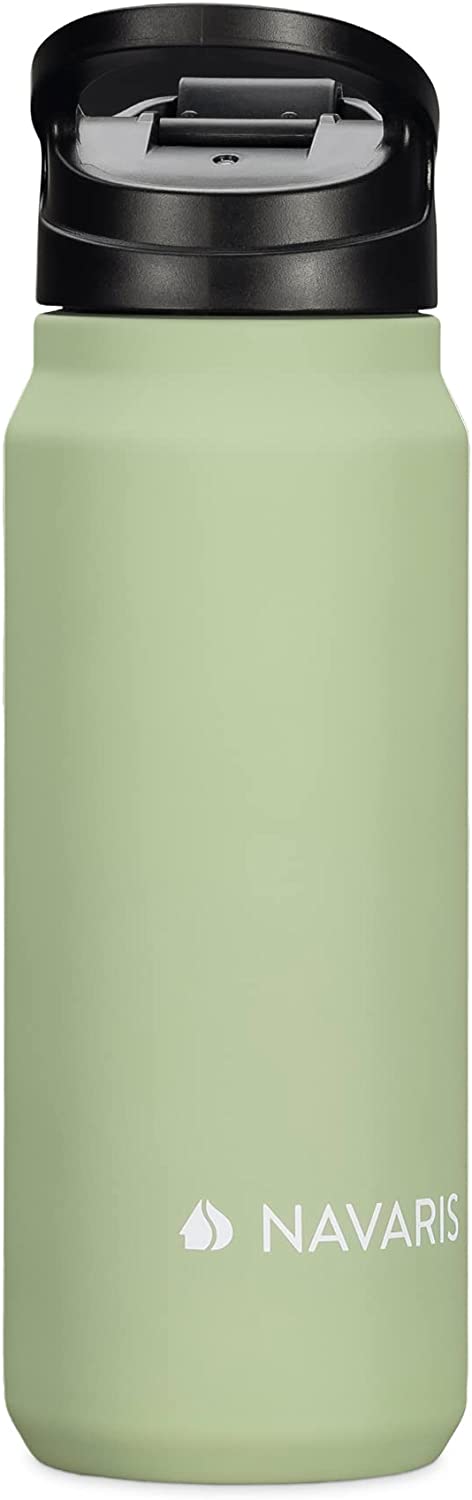 Navaris Μπουκάλι Νερού από Ανοξείδωτο Ατσάλι - 700ml - Green - 59216.2.07