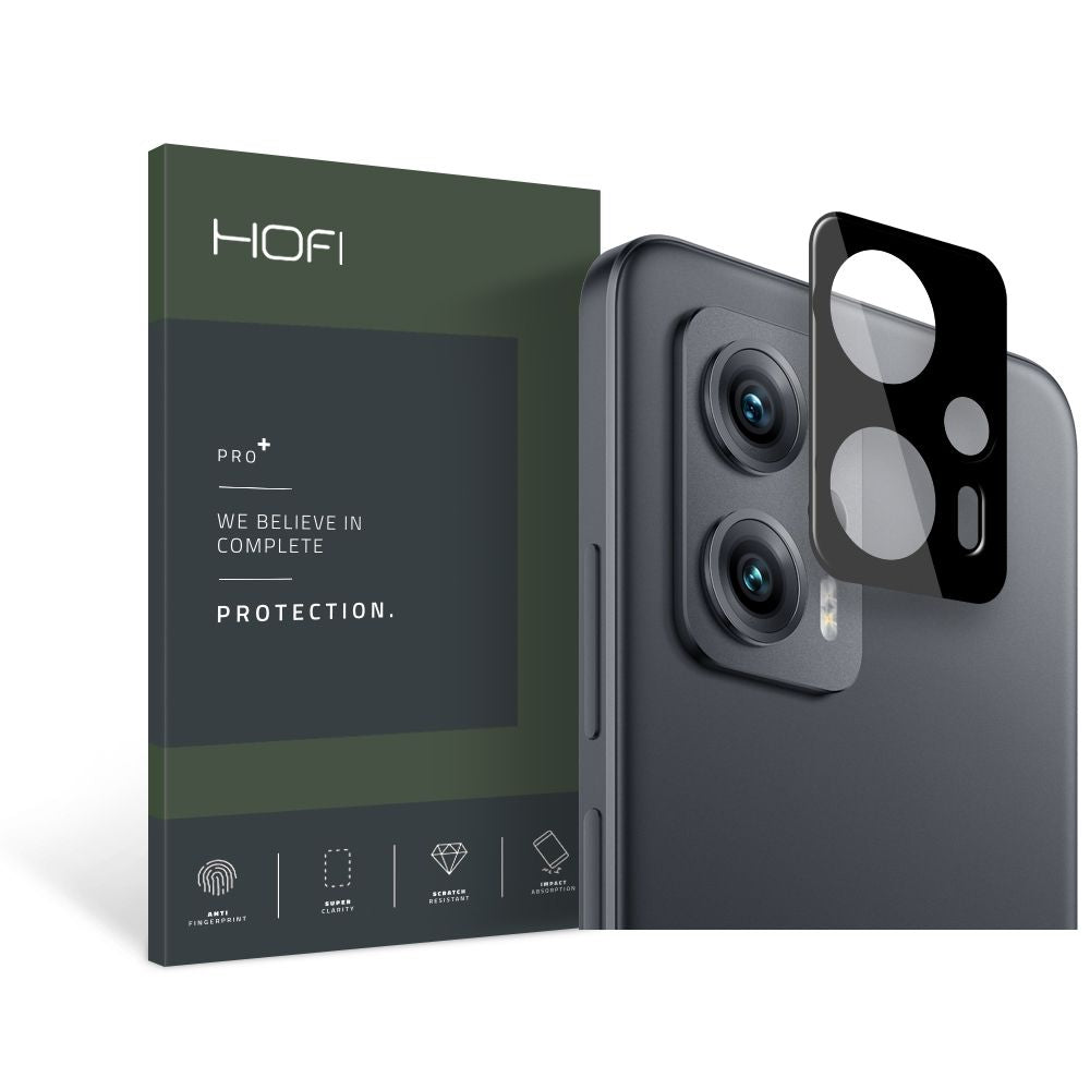 Hofi Xiaomi Poco X4 GT Camera Pro+ 2.5D 9H Tempered Glass Αντιχαρακτικό Γυαλί Κάμερας - Black