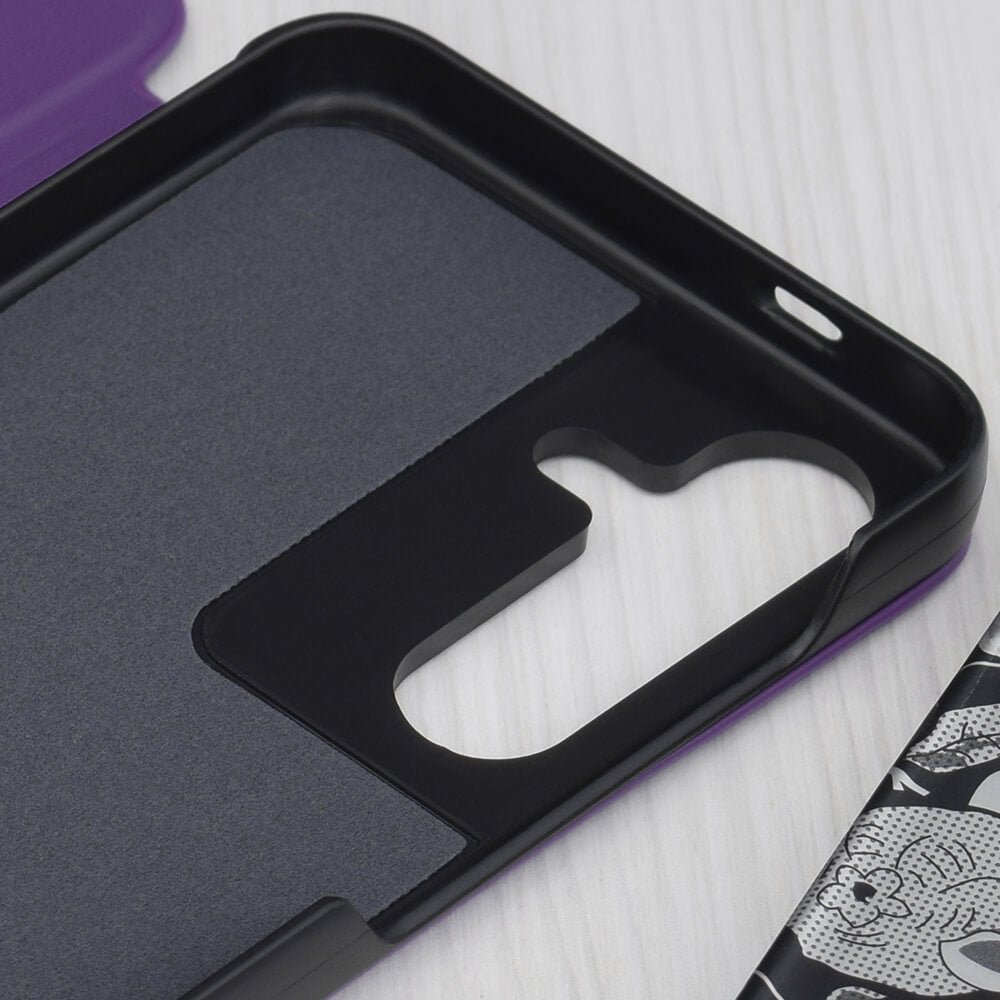 Techsuit Samsung Galaxy S25 - eFold Series - Θήκη Βιβλίο - Purple