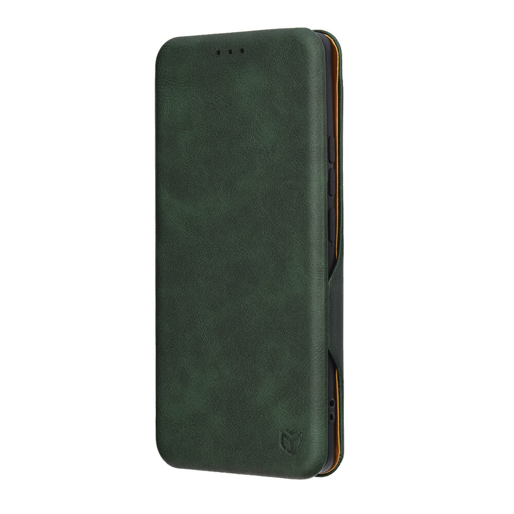 Techsuit Xiaomi Redmi Note 14 Pro 4G - Safe Wallet Plus - Θήκη Βιβλίο - Green