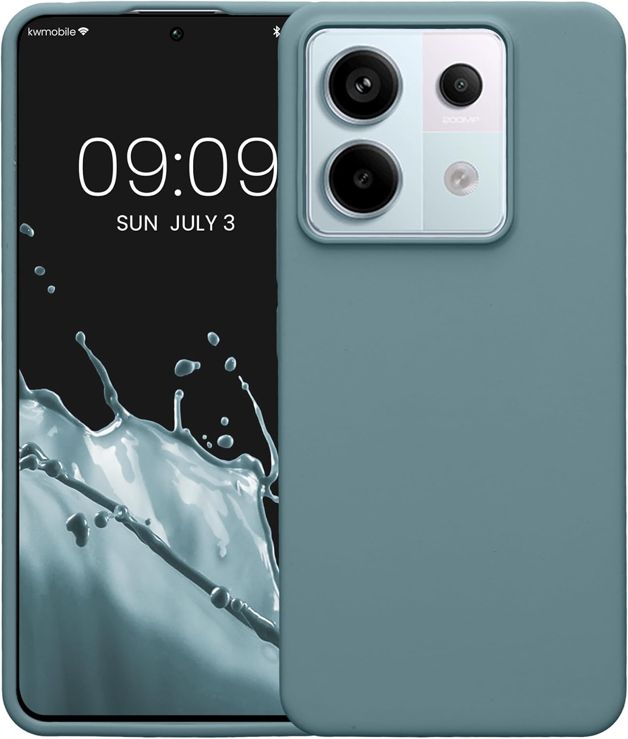 KW Xiaomi Redmi Note 13 Pro 5G / Poco X6 5G Θήκη Σιλικόνης Rubberized TPU - Antique Stone