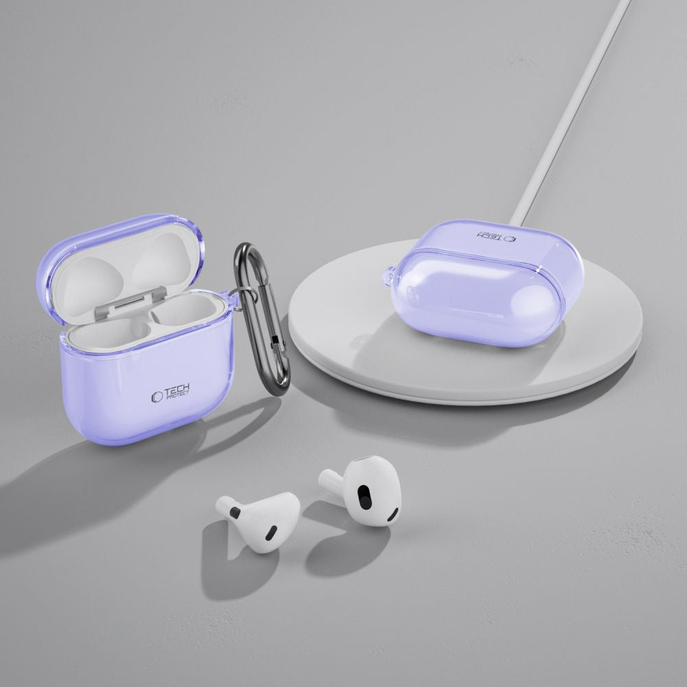 Tech-Protect AirPods 4 Θήκη Σιλικόνης - Flexair - Violet