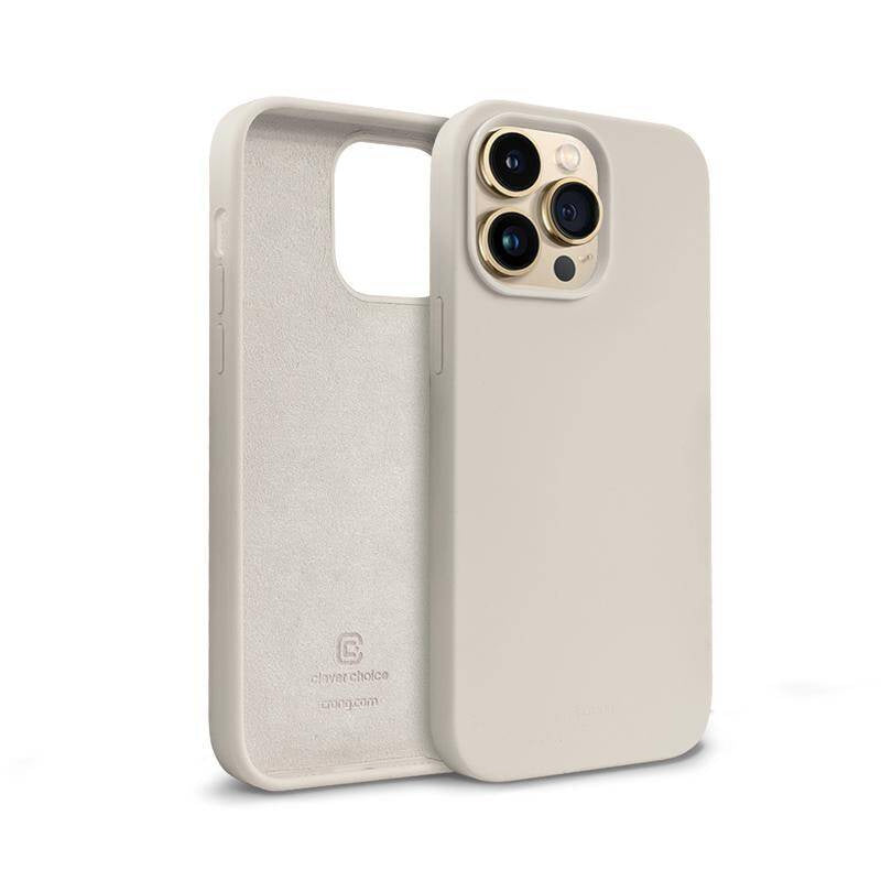 Crong iPhone 14 Pro Color Cover Θήκη Σιλικόνης - Stone