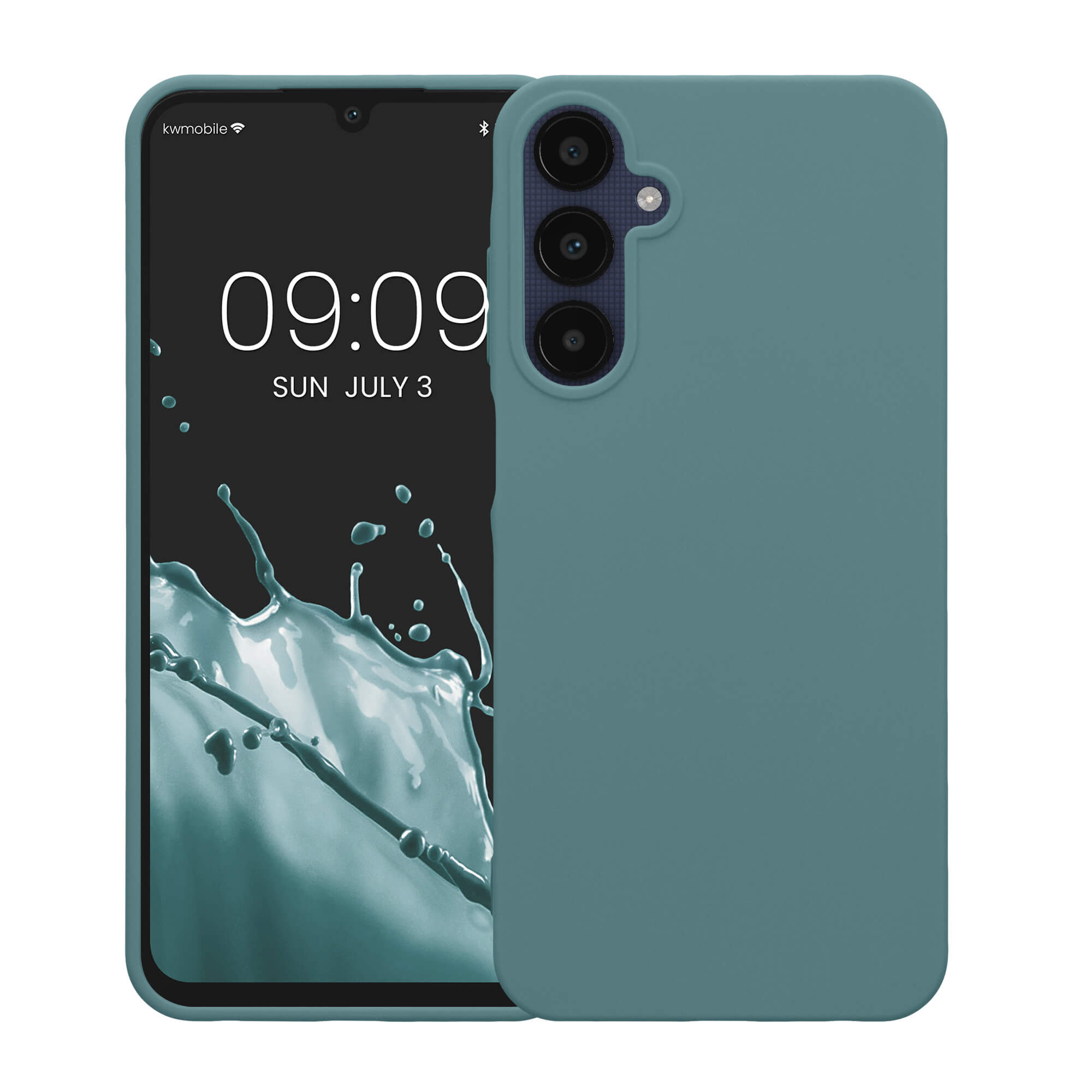KW Samsung Galaxy A25 5G Λεπτή Θήκη Σιλικόνης TPU - Arctic Night