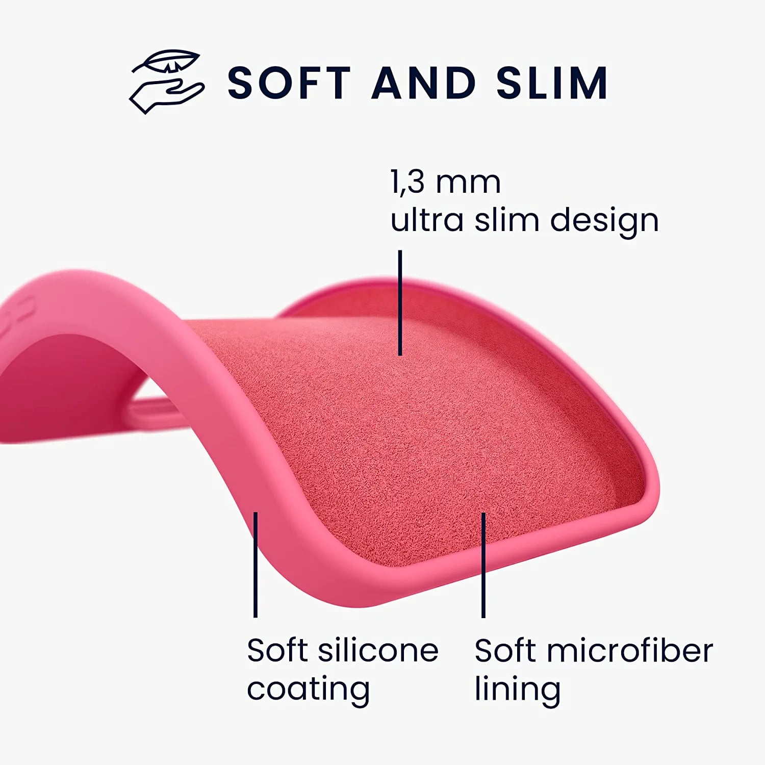 KW Xiaomi 11T / 11T Pro Θήκη Σιλικόνης Rubberized TPU - Awesome Pink - 56573.238