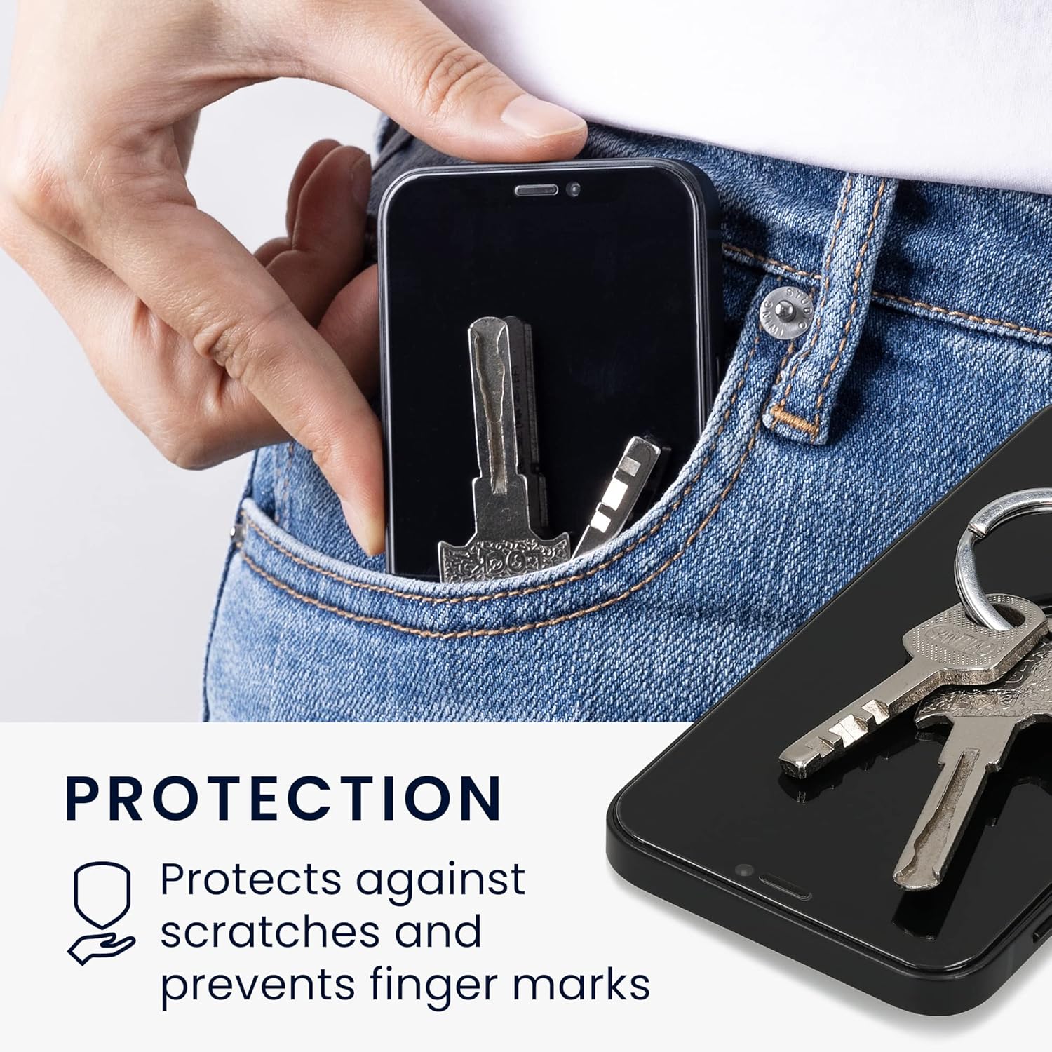 Kalibri Samsung Galaxy S24+ Full Screen Αντιχαρακτικό Γυαλί Οθόνης - 2 Τεμάχια - Διάφανα