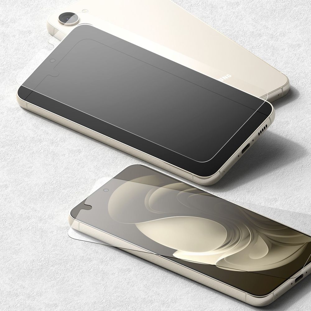 Ringke Samsung Galaxy S23 Plus TG Glass 0.3mm 2.5D 9H Tempered Glass Αντιχαρακτικό Γυαλί Οθόνης - 2 Τεμάχια - Clear