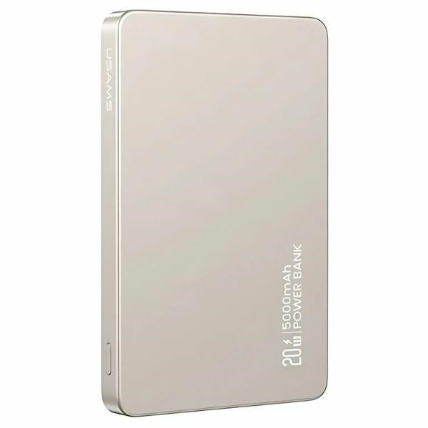 USAMS CD231 CY Series Ασύρματο PowerBank 5000mAh 20W - Titanium