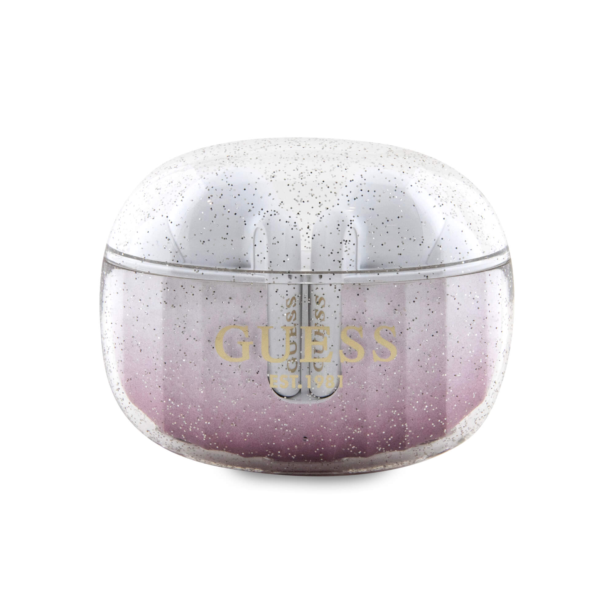 Guess Glitter Gradient - Bluetooth 5.3 - Ασύρματα ακουστικά για Κλήσεις / Μουσική - Pink