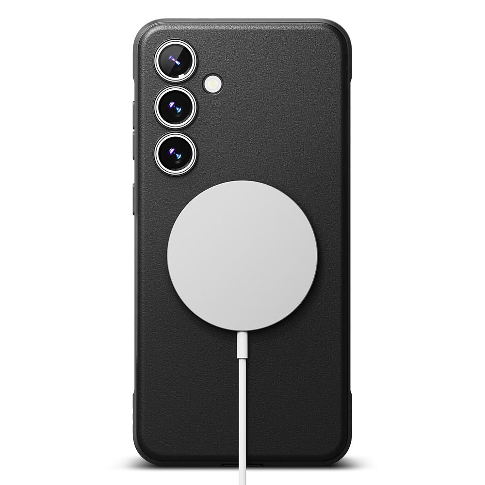 Ringke Samsung Galaxy S24 FE Onyx Magnetic Θήκη Σιλικόνης με MagSafe - Black