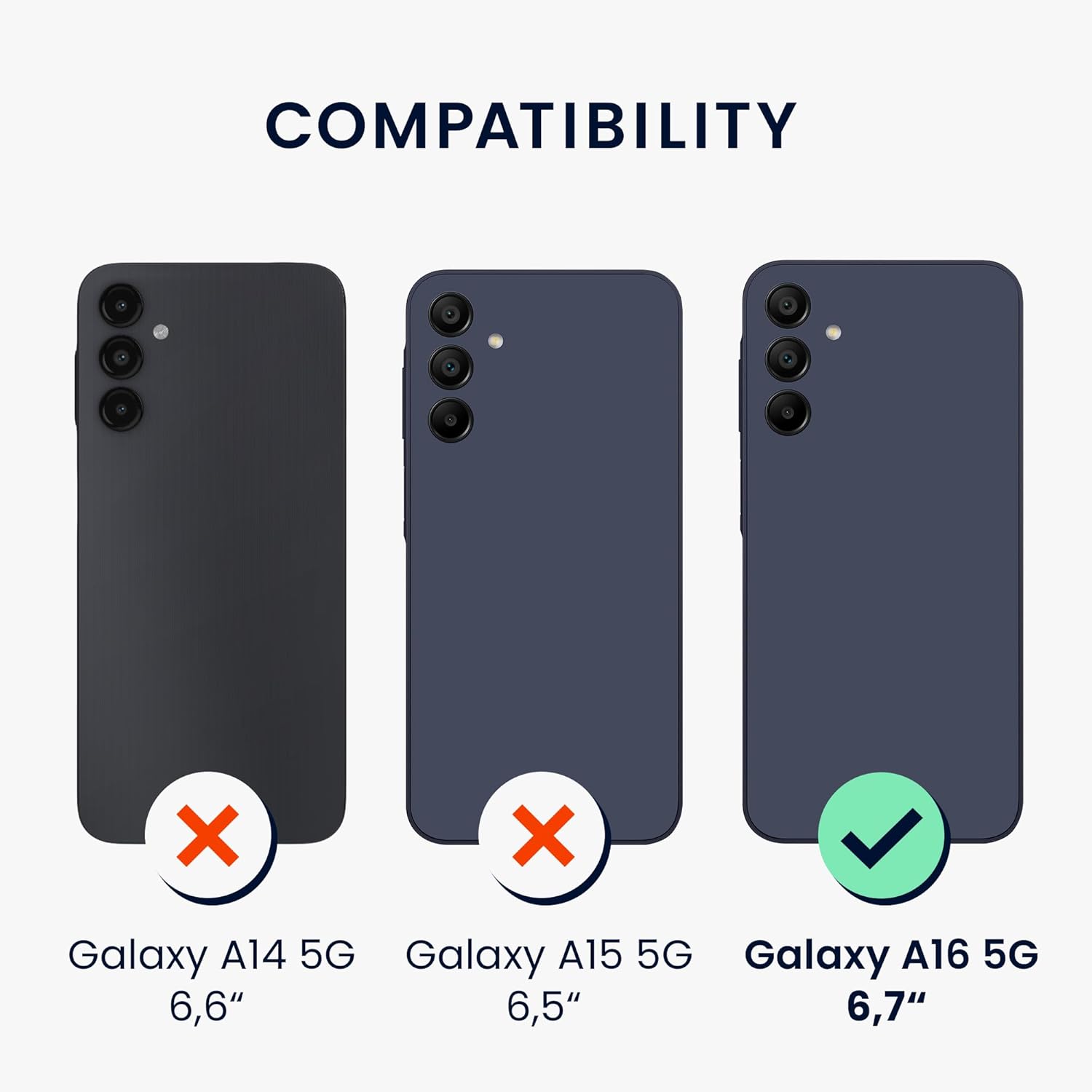 KW Samsung Galaxy A16 4G / A16 5G Θήκη Σιλικόνης TPU με Υποδοχή για Κάρτα - Dark Green