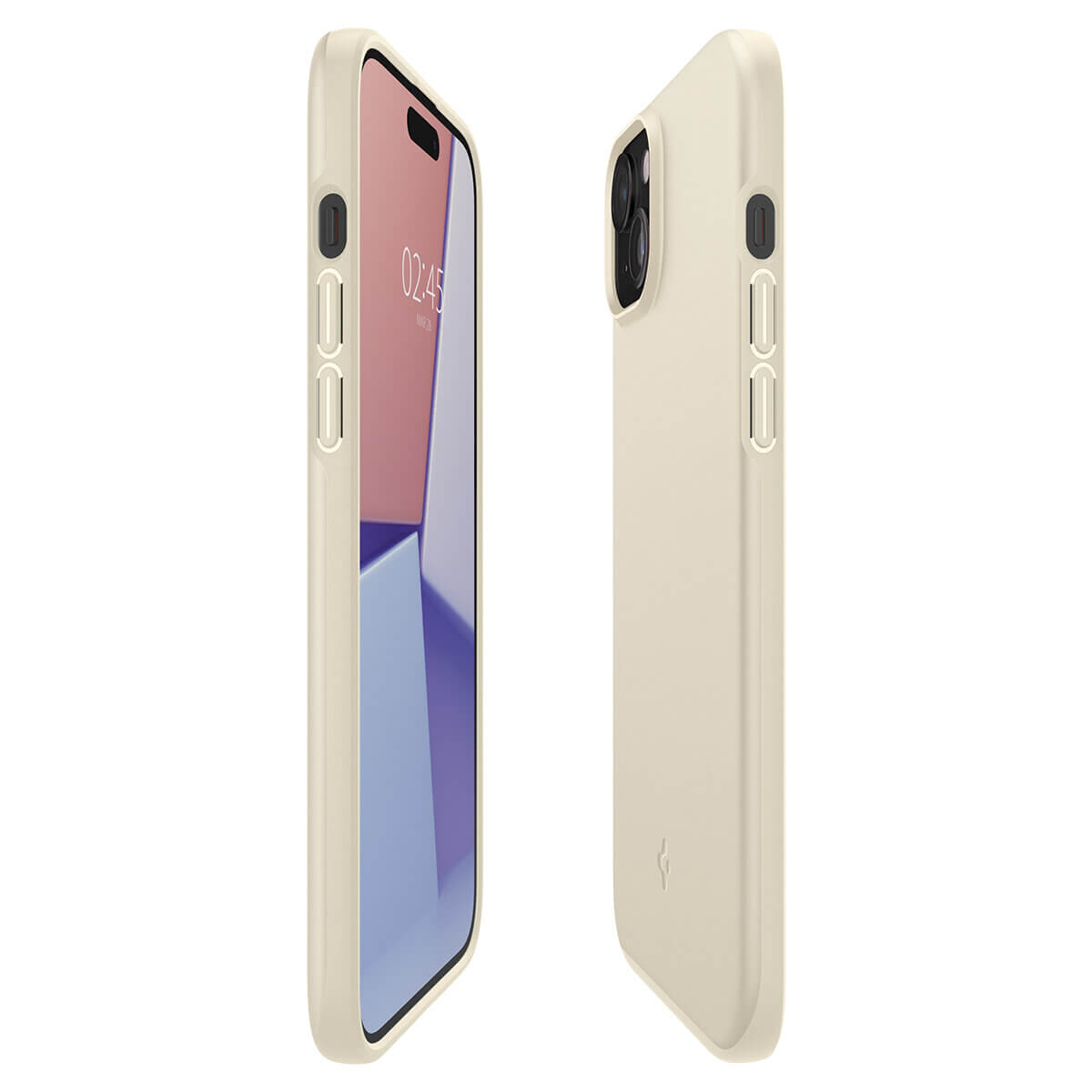 Spigen iPhone 15 Plus Thin Fit Σκληρή Θήκη - Mute Beige