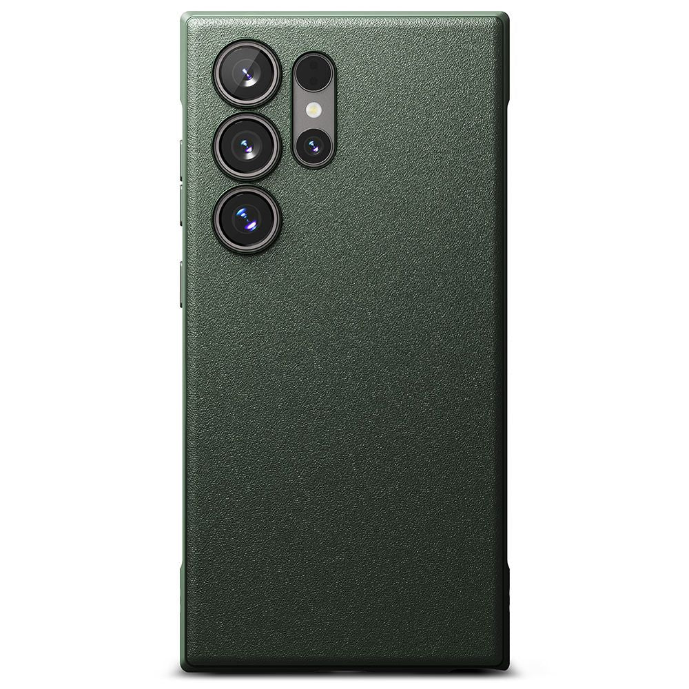 Ringke Samsung Galaxy S24 Ultra Onyx Durable TPU Case Θήκη Σιλικόνης - Dark Green