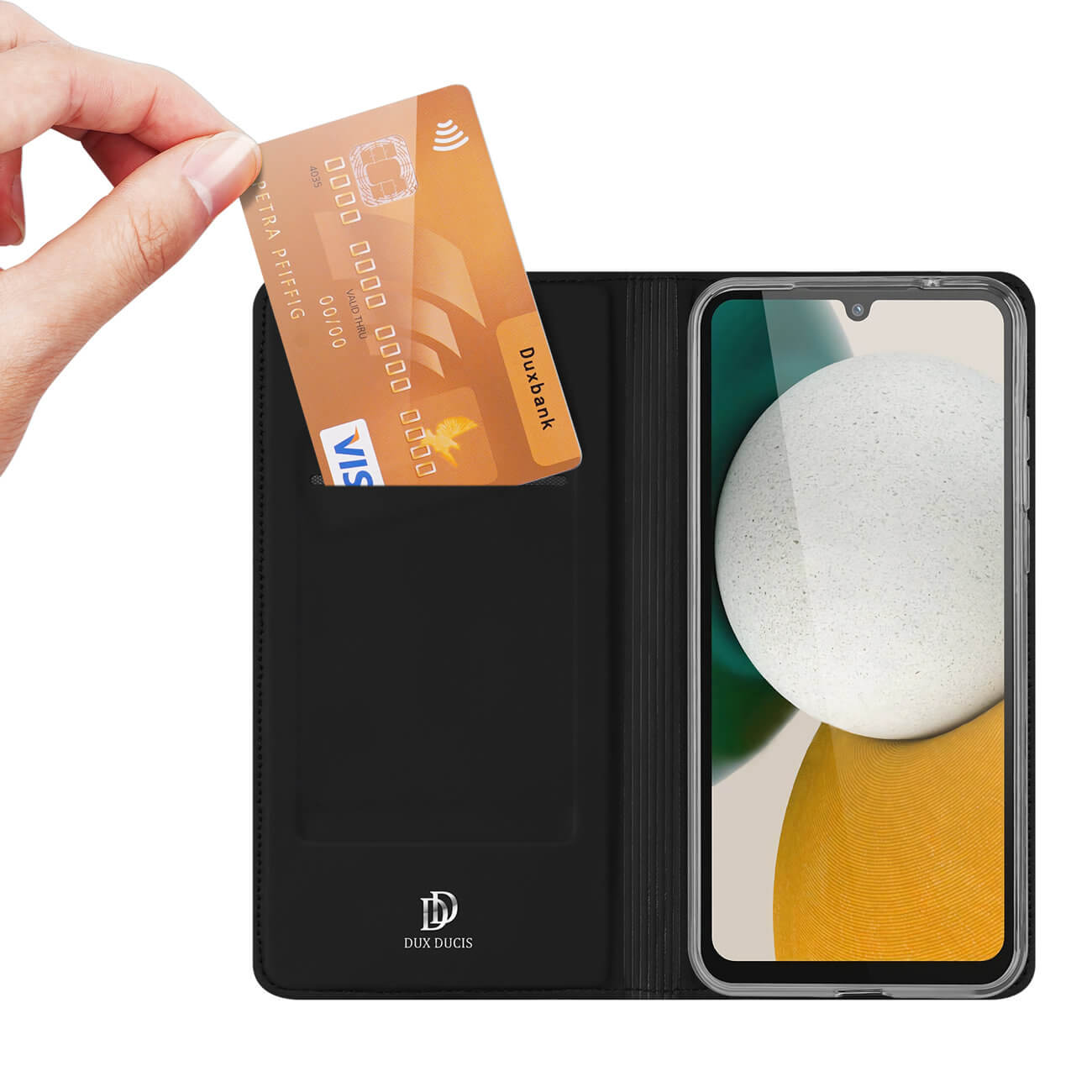 Dux Ducis Samsung Galaxy A34 5G Flip Stand Case Θήκη Βιβλίο - Black