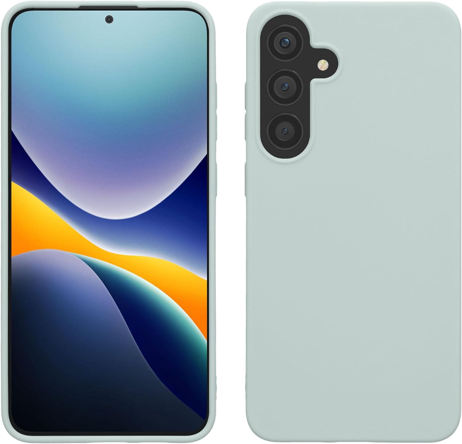 KW Samsung Galaxy S24+ Θήκη Σιλικόνης TPU - Cool Mint