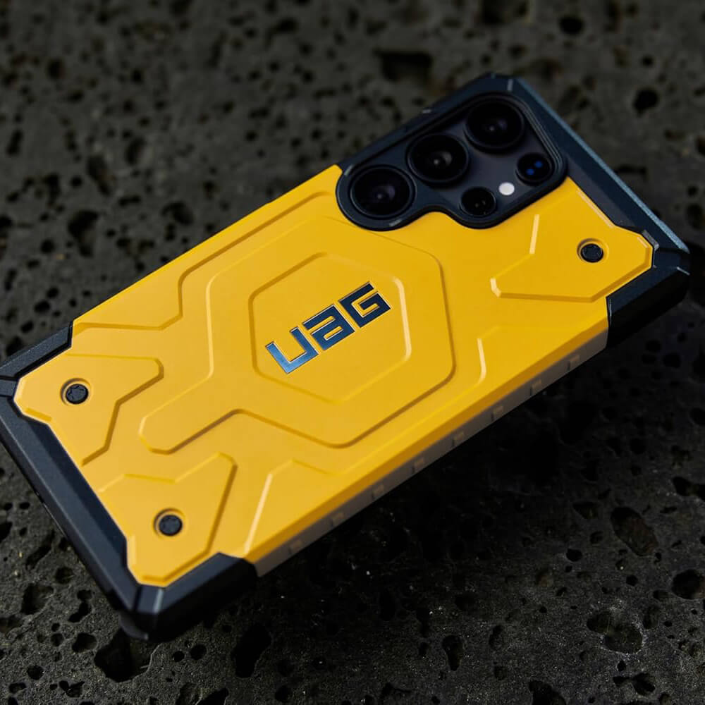 UAG Samsung Galaxy S25 Ultra Pathfinder MagSafe Series Σκληρή Θήκη με MagSafe - Heritage Yellow