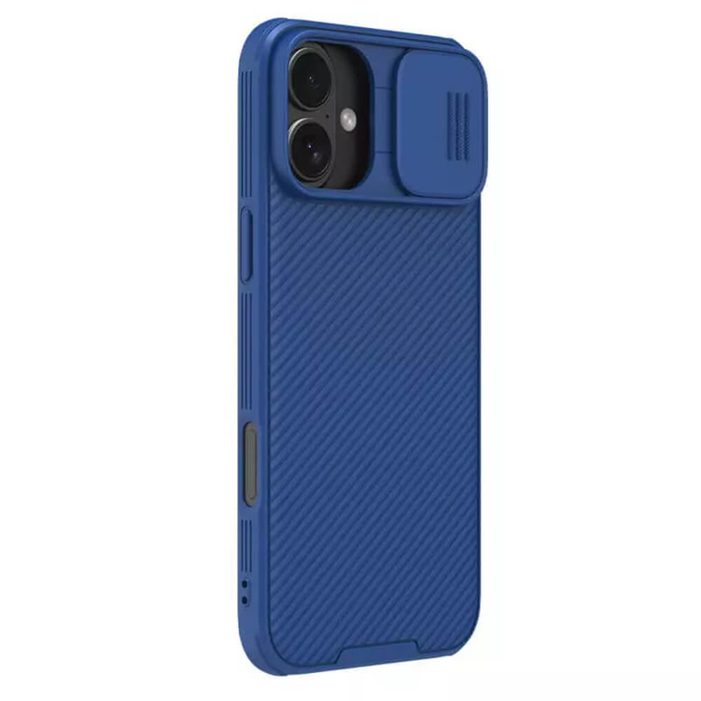 Nillkin iPhone 16 CamShield Pro Σκληρή Θήκη με Κάλυμμα για την Κάμερα - Blue