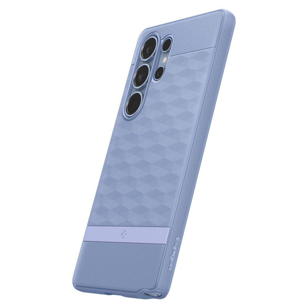 Spigen Samsung Galaxy S25 Ultra - Parallax Mag Θήκη Σιλικόνης με Σκληρό Πλαίσιο και MagSafe - Purple Ish