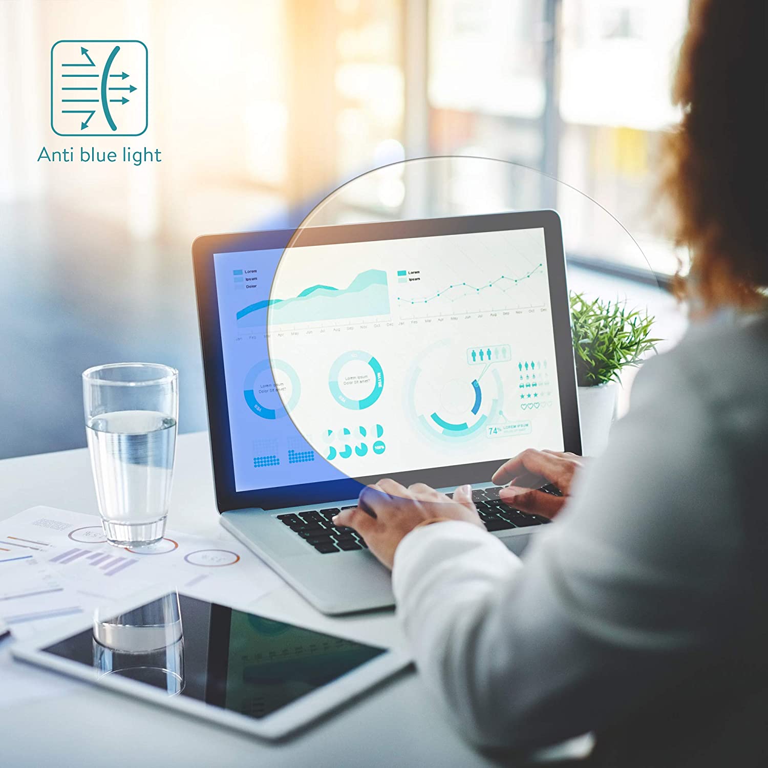 Navaris Unisex Σκελετός Οράσεως - Διάφανο / Gold - 52636.21