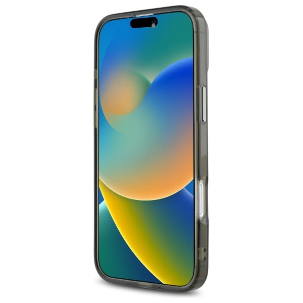 Karl Lagerfeld iPhone 16 Plus - IML Metal Karl Head Σκληρή Θήκη με Πλαίσιο Σιλικόνης και MagSafe - Black - KLHMP16MHLSKIK