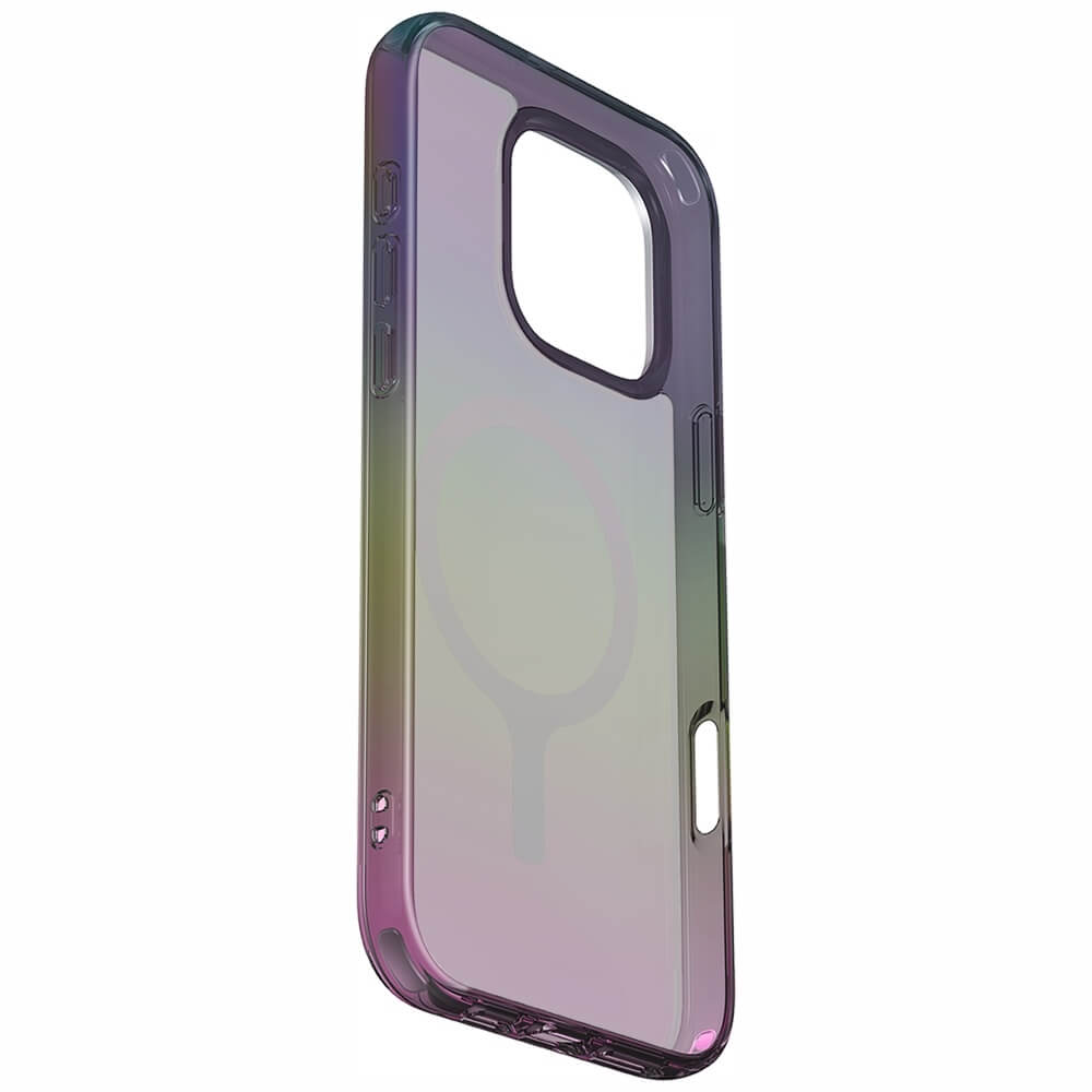 Uniq iPhone 16 Pro - Iridescia - Σκληρή Θήκη με Πλαίσιο Σιλικόνης και MagSafe - Midnight