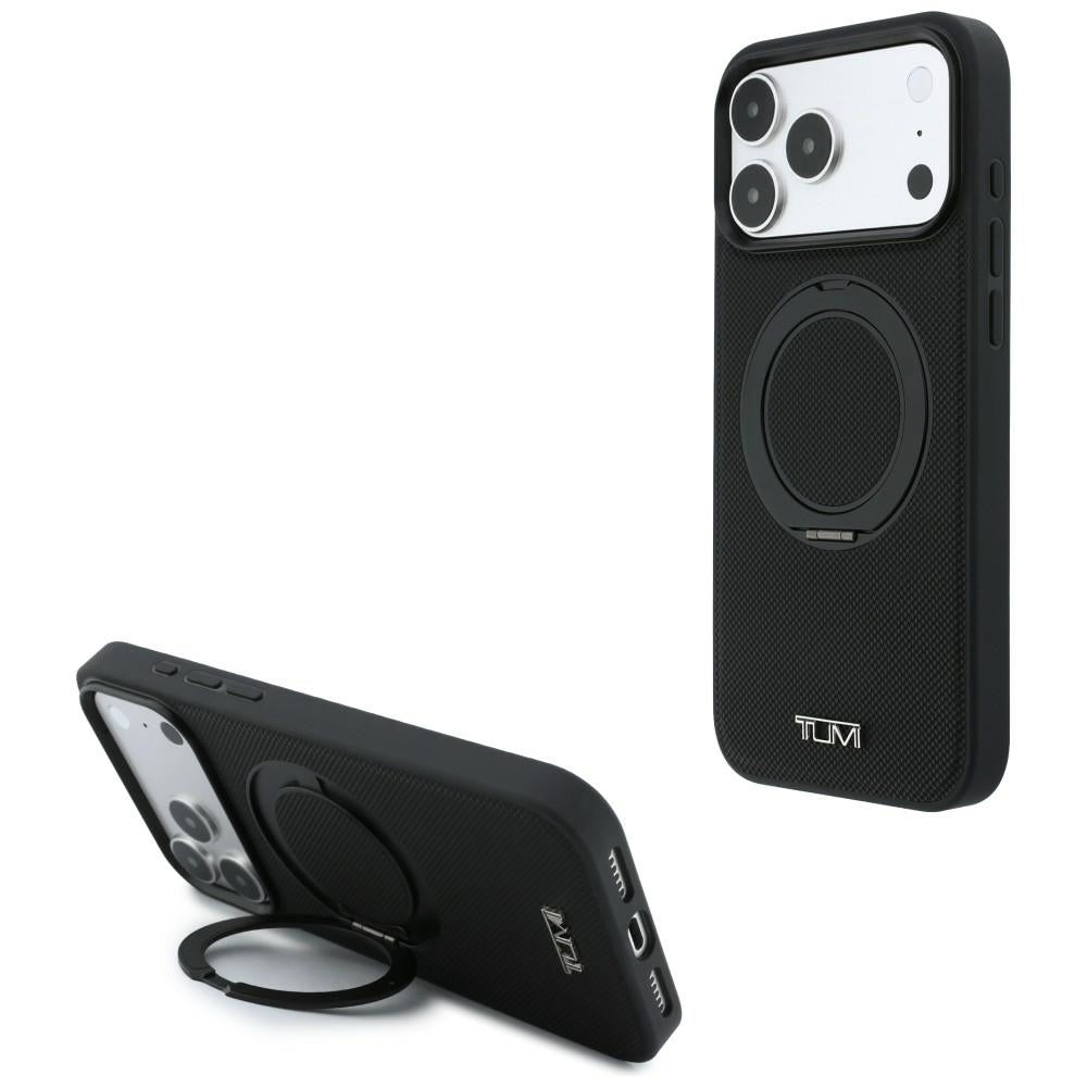 Tumi iPhone 18 Pro Max / iPhone 17 Pro Max - Σκληρή Θήκη με Πλαίσιο Σιλικόνης και Stand MagSafe - Ballistic - Black