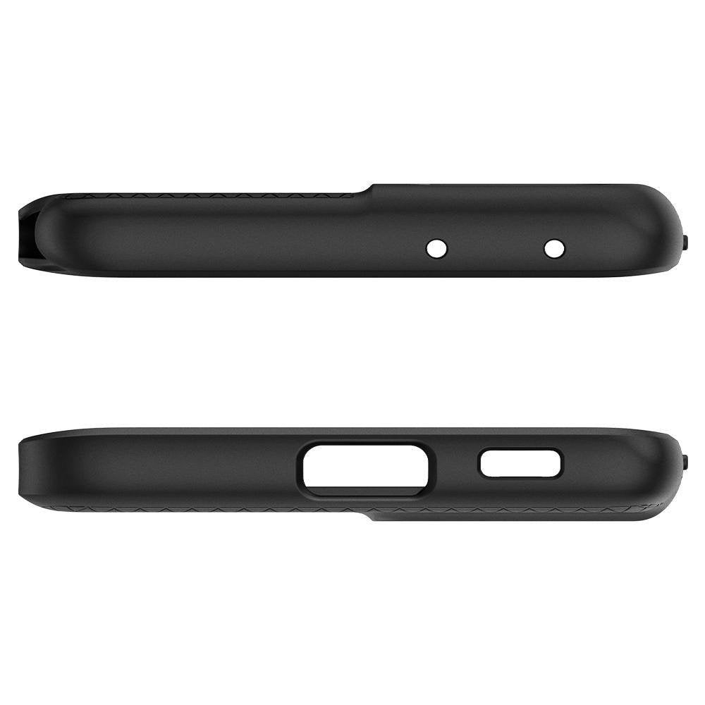 Spigen Samsung Galaxy S21 Ultra Liquid Air Pen Θήκη Σιλικόνης - Matte Black