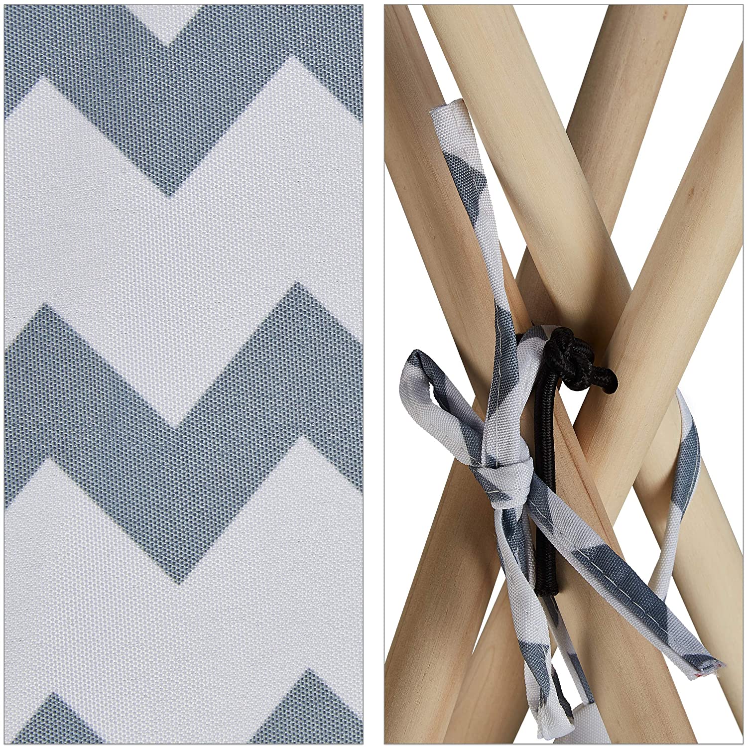 Relaxdays Teepee Παιδική Σκηνή - White - 4052025353001